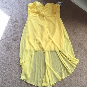 Yellow bridesmaid dress/prom